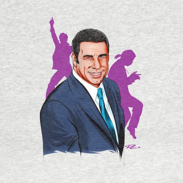 John Travolta - An illustration by Paul Cemmick by PLAYDIGITAL2020